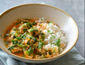 Thai Red Chicken Curry w Rice (GF)